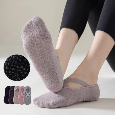 Womens Socks,Full Toe Yoga Socks Women Non Slip Breathable Five Toes Sock  Grips Dance Fitness