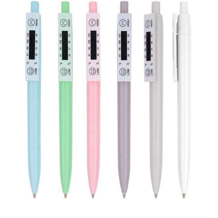 Pen with Thermometer Anti Bacterial - Check Your Body Temperature
