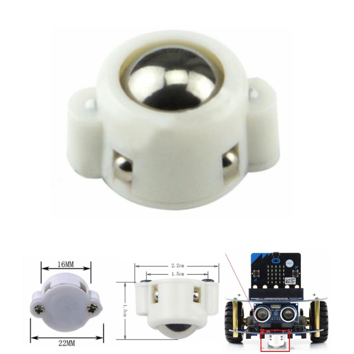 MINI 3PI car N20 Ball Caster free Wheel Robot