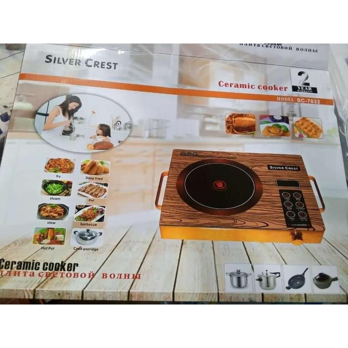 Countertop Electric Cooking Plate AL1302K Silver