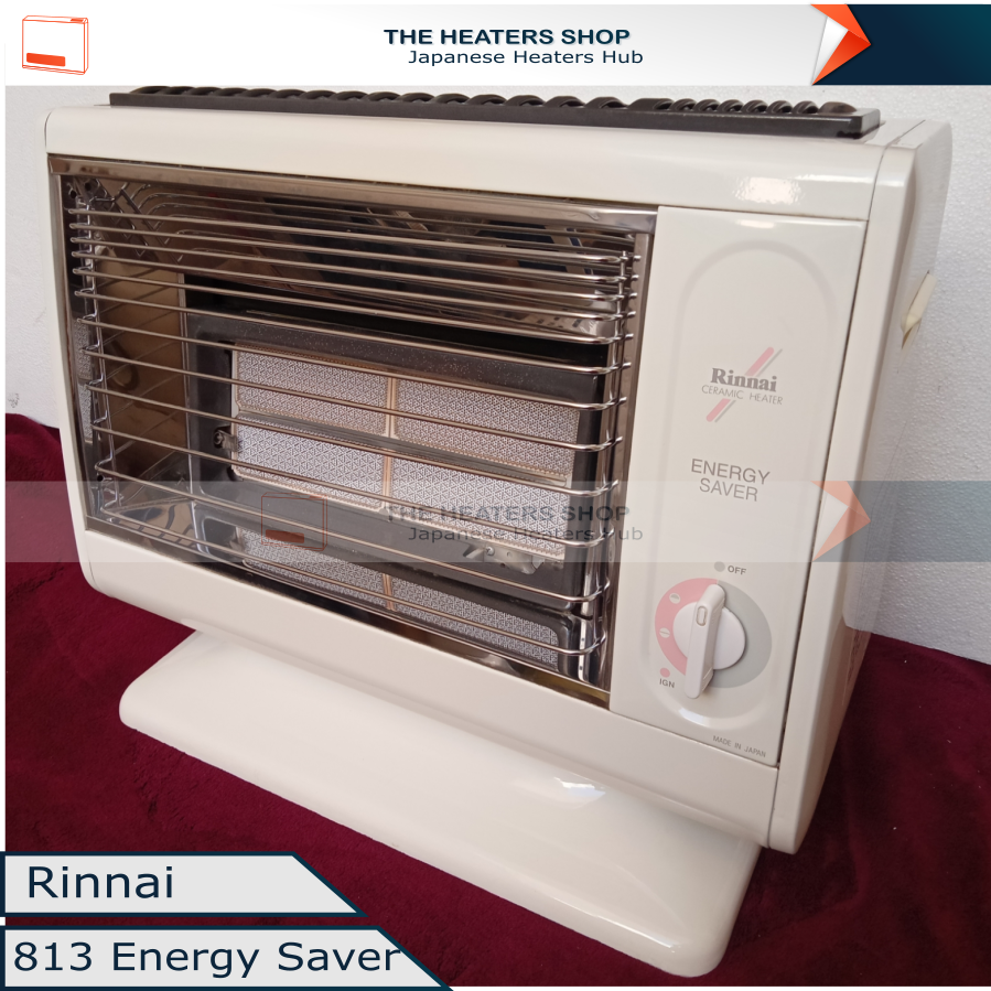 Rinnai Gas Heater 813 Energy Saver Ceramic Heater