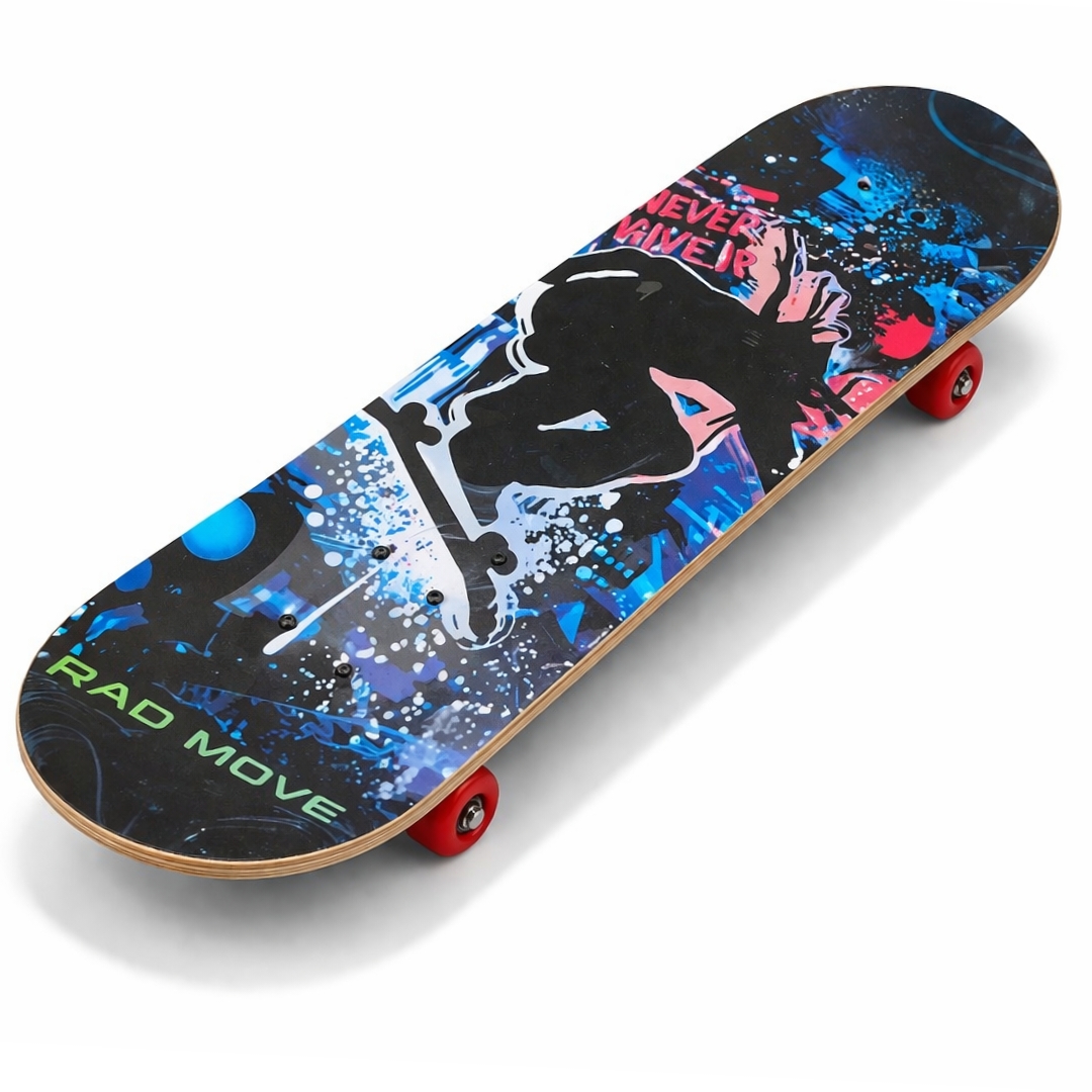 Skateboard for Kids Boys Girls Available Size 17,23 and 28 Inches Multi-Color