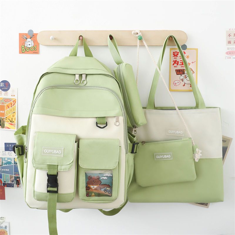 Korein style 4 piece bag for Girls school and collage bags for girls Daraz.pk