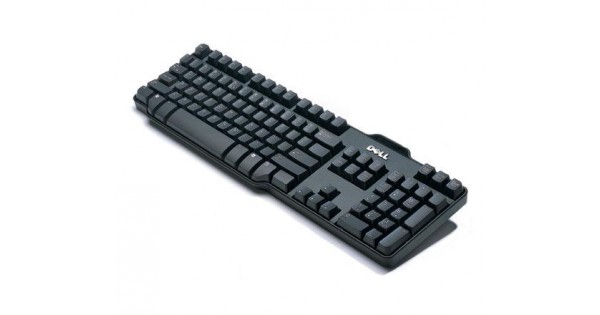 Delle L100 Full-Size USB Keyboard (Wired) - with Premium Box Packing