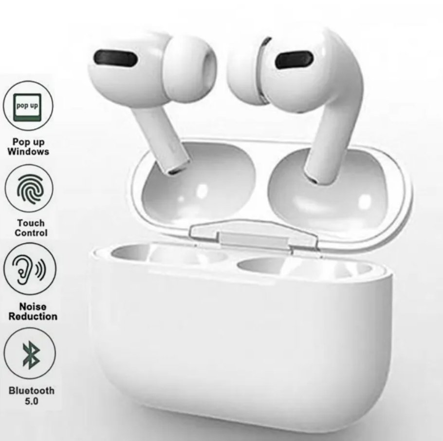 Wireless Bluetooth 5.2 Earpiece Headset Driving Trucker Earbuds Cancelling Noise