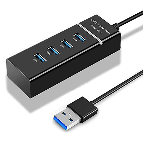 USB HUB 4 Port SuperSpeed 3.0 High-Speed Multiport USB Hub Adapter For Computer Laptop PC