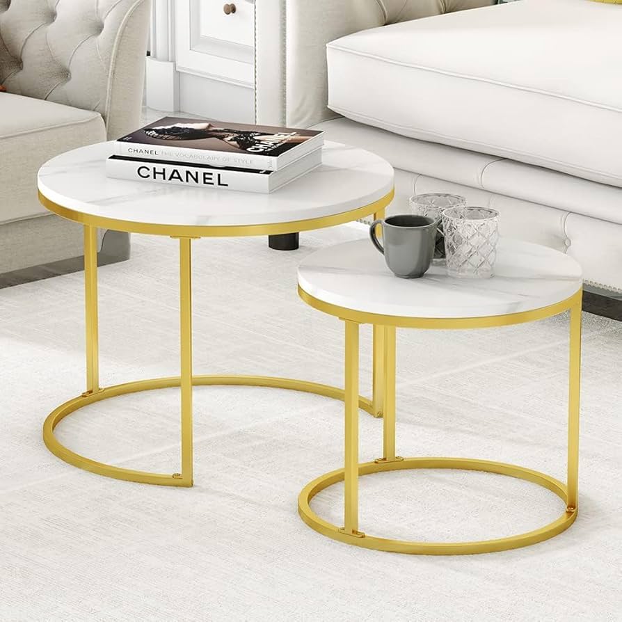 skyrise- Centre Table Set For Drawing Room Nesting Coffe Table Cocktail Tables, Customization