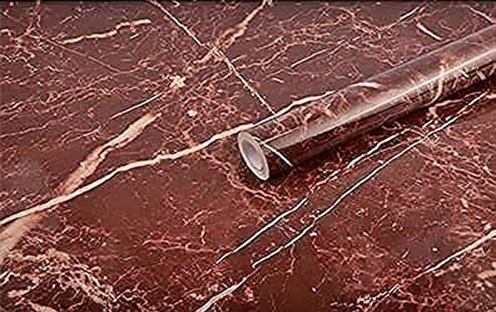 60x200cm Wall Paper Waterproof Heat Resistant Self Adhesive Anti Oil Kitchen Wallpaper Marble