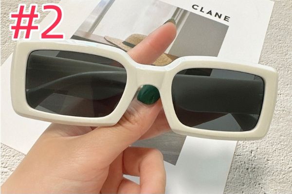 Square Fashion Sunshade Sunglasses Men Retro Fashion Trend Ins Girl New