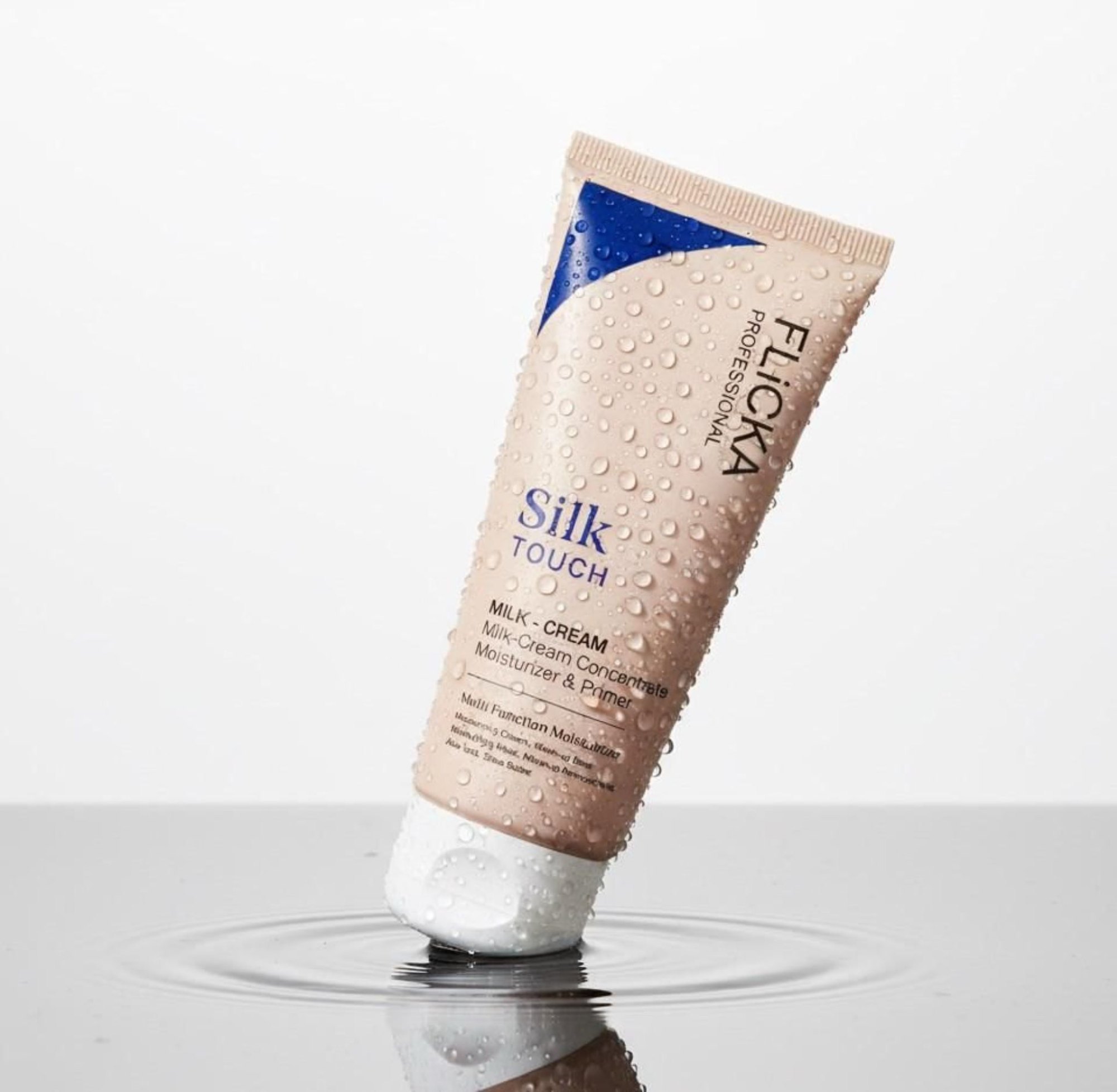 FLIKA Professional Silk Touch Milk Cream Moisturizing Makeup Primer & Brightening Face Cream for Smooth, Soft & Radiant Skin