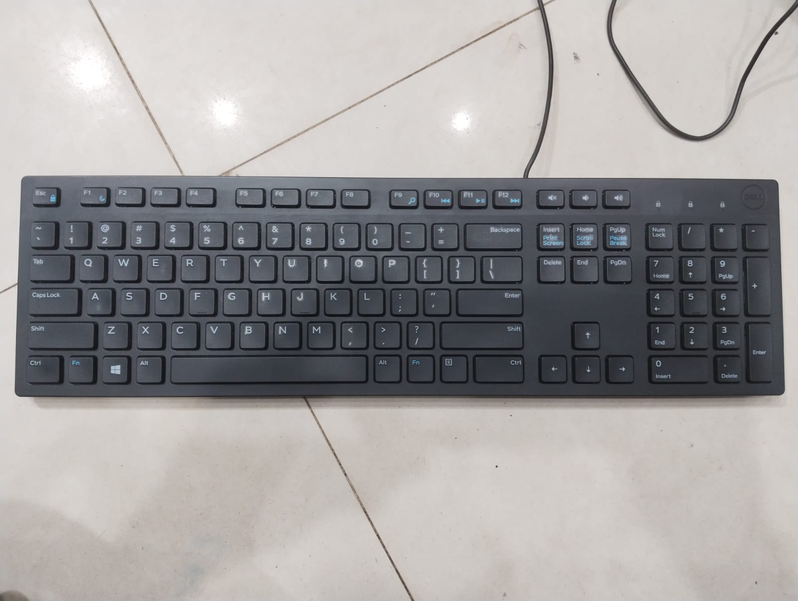 Keyboard for pc & laptop(wired) for pc & laptop 100% orignal HP USB Slim Business Keyboard