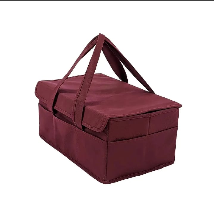 Baby Diaper Caddy Organizer, Foldable Storage Bag