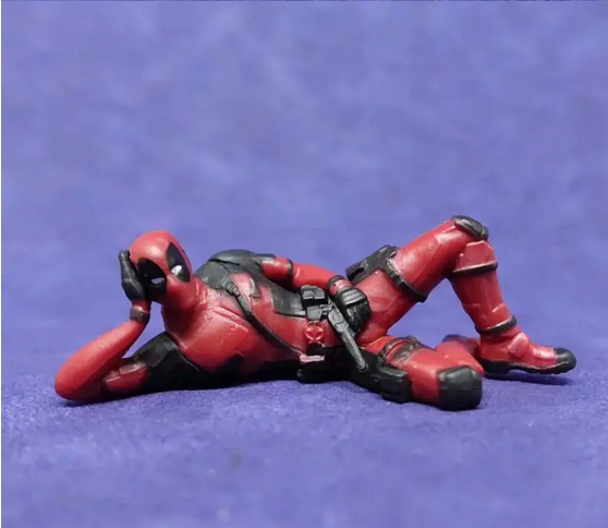 06 Marvel Deadpool Action Figures Mini Doll Car dashboard, desktop, CPU tower Decoration Collectibles