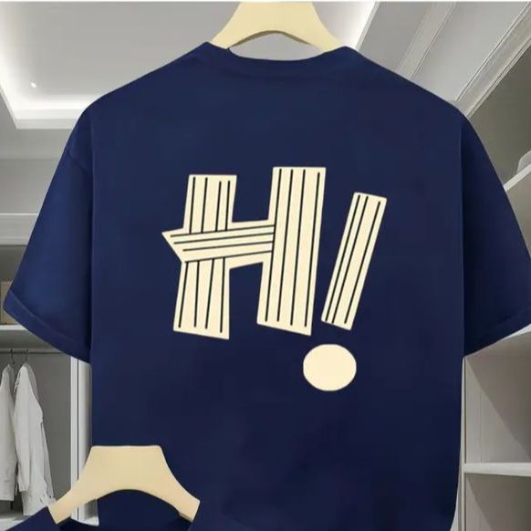 Hi Printed T.shirt For Girls/boys Summer Collection Soft Fabric