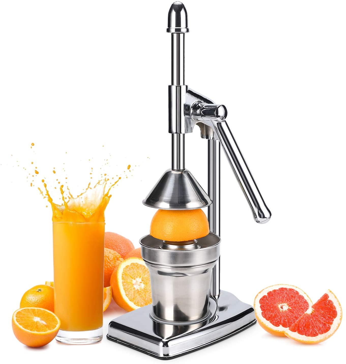 Manual citrus press clearance juicer