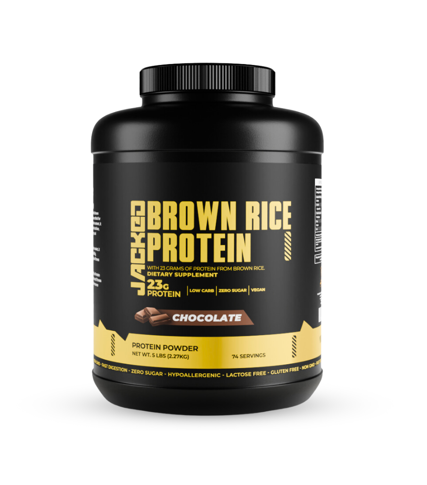 Jacked Brown Rice Protein - 5 LBS (69 Servings)