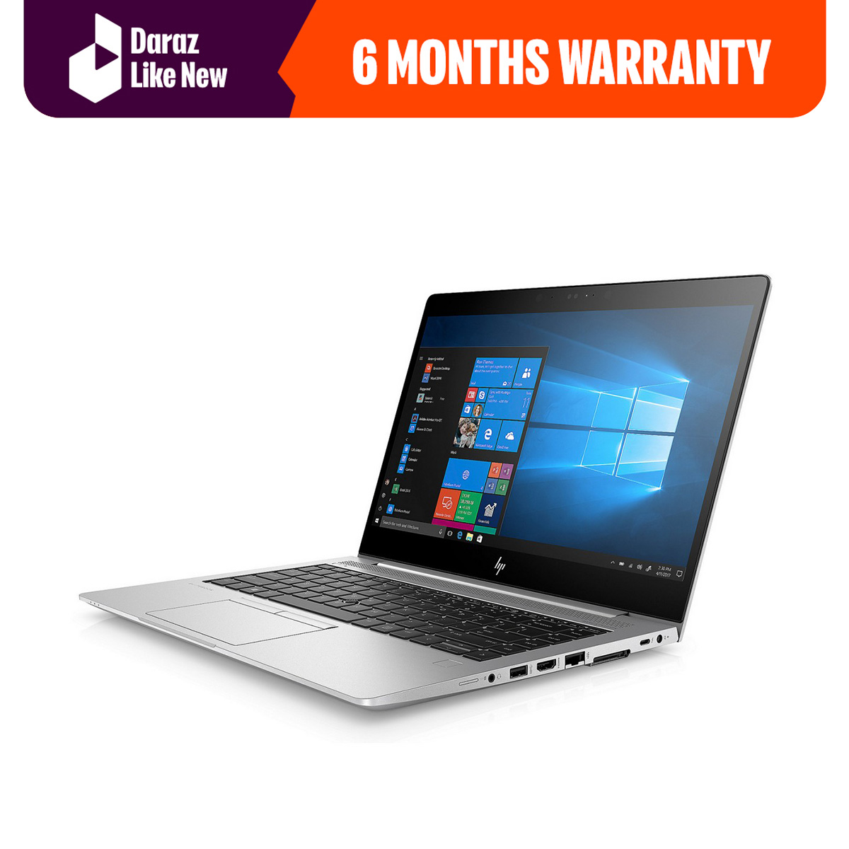 HP ELITEBOOK 840-G5 8TH GENERATION | INTEL CORE-I5 | 8250u PROCESSOR | 8GB RAM | 256GB SSD | FHD | 14.1’INCH DISPLAY | SILVER | WIN10 PRO | REGITERED (FREE LAPTOP BAG) - daraz like new laptops