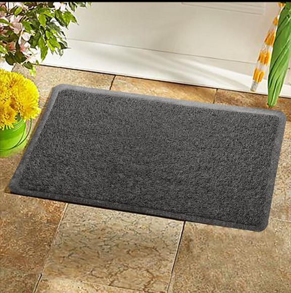 Anti Slip PVC Coil Doormat 38x58 cm Durable Indoor Outdoor Floor Mat