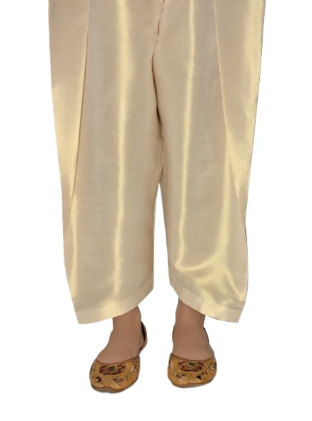 Masoori Trouser: Jacquard Capris
