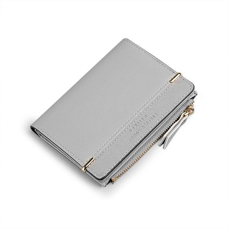 HOW.R.U  Small Ladies Mini Trifold Short Wallet for Women and Girls Coin Pouch Card Holder and Clutches
