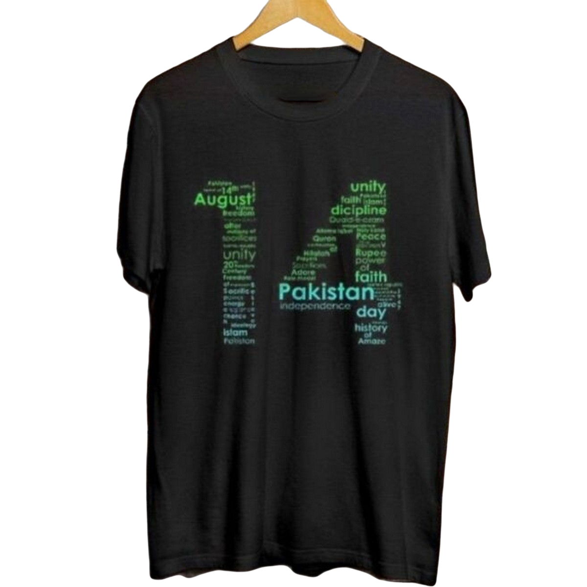 14th August Independence Day Tshirt For Mens & Boys -  Double Stitched Soft & Comfortable Fabric 14th August Dress For Boys