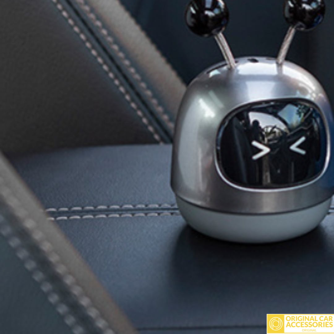 Car Air Aromatherapy Robot Air Freshener Auto Dashboard Perfume Fragrance Diffuser Essential Oil Diffuser Auto Perfume Diffuser