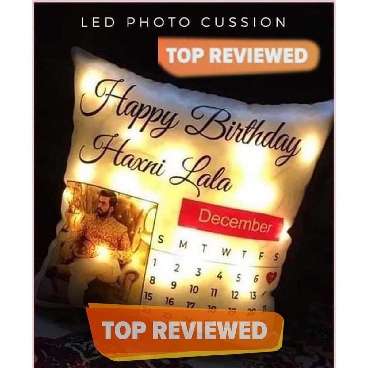 customized led pillow