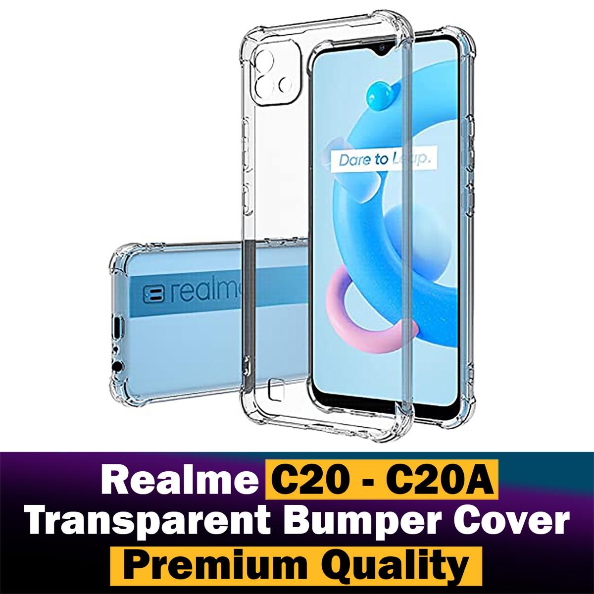 Realme C20 / C20a Premium Silicone Case Crystal Clear Soft TPU