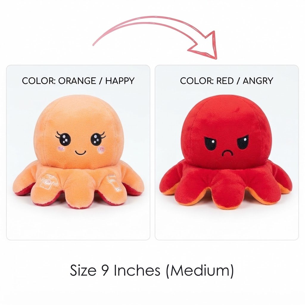 Orange & Red Medium