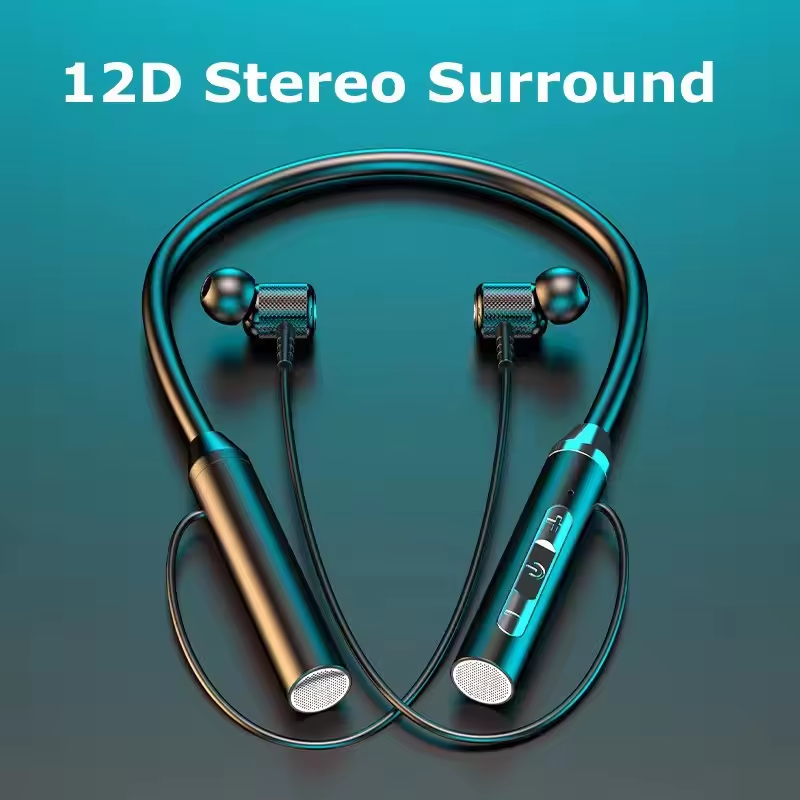 2026 Latest Wireless Neckband Earphones - High-Quality Dual-Ear In-Ear Design, 36-Hour Long Battery Life, Compatible with All Smartphones, Supports Dual Pairing, Suitable for Sports and Casual Use, Wireless Headphones, Active Lifestyle Audio, Sleek Earbud