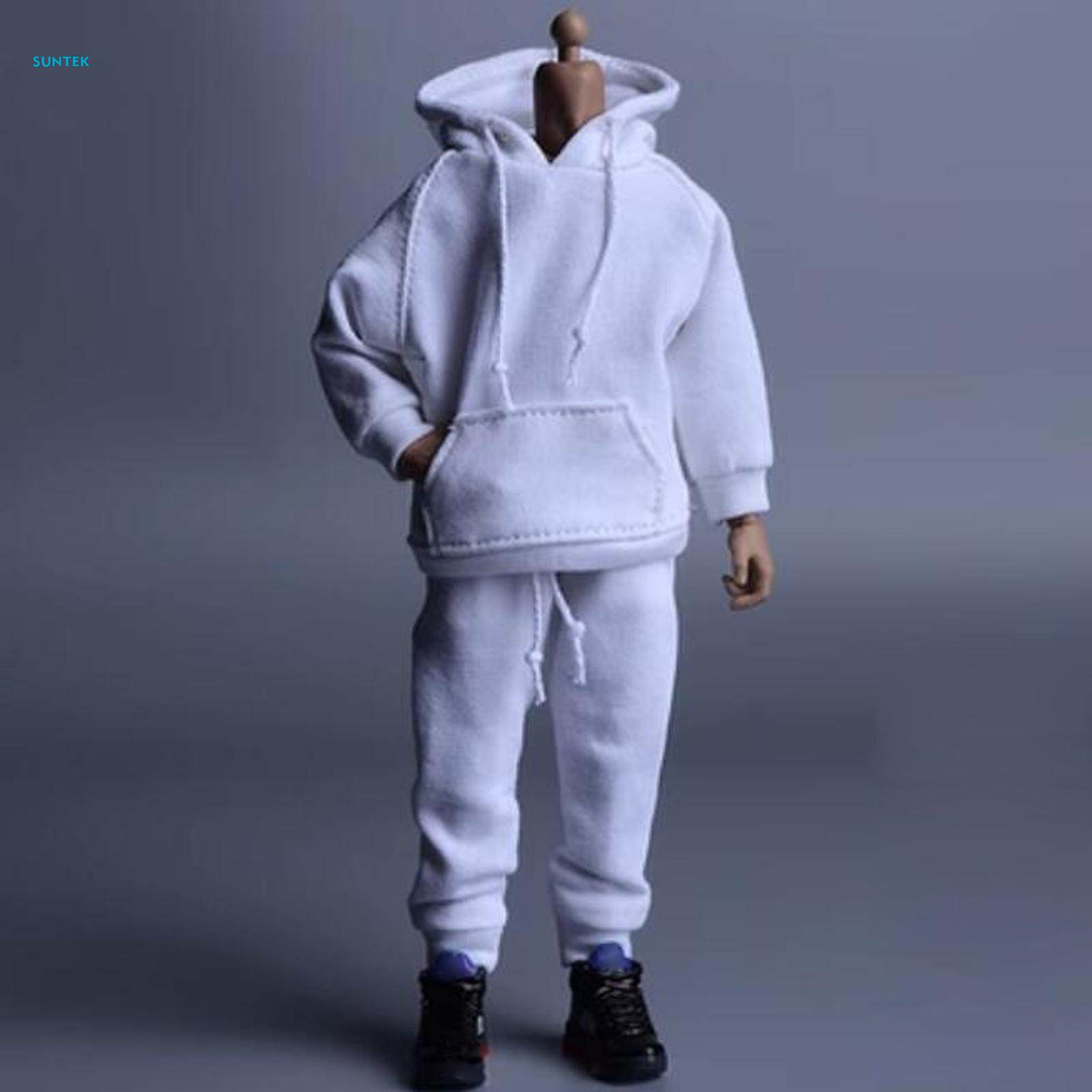 1/12 Scale Miniature Male Doll Clothes Sweatsuits Sportswear