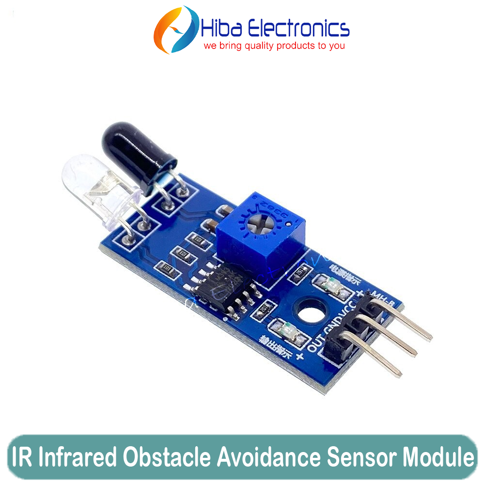 2PCS FC-51 3-Pin IR Infrared Obstacle Avoidance Sensor Module for Arduino