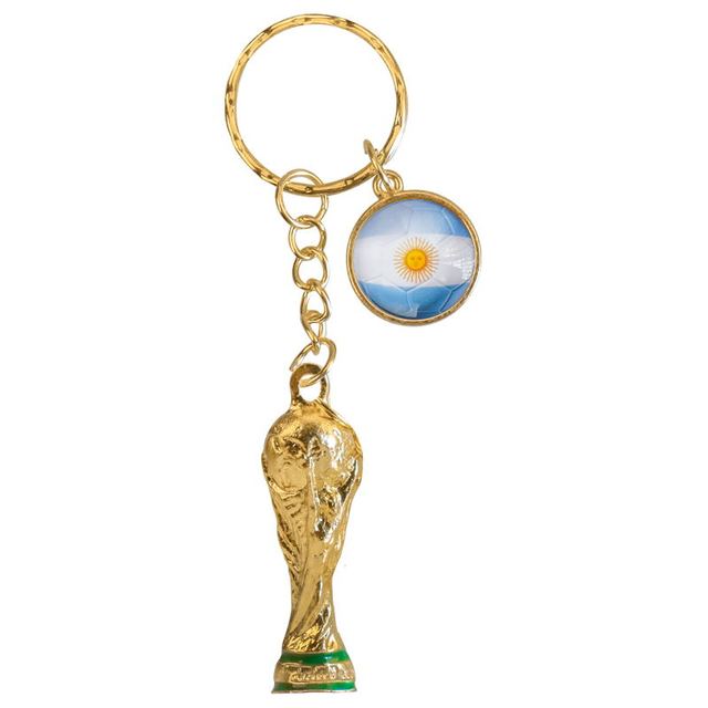 FIFa World Cup Qatar 2022 Keychain LOGO Football Soccer Souvenirs