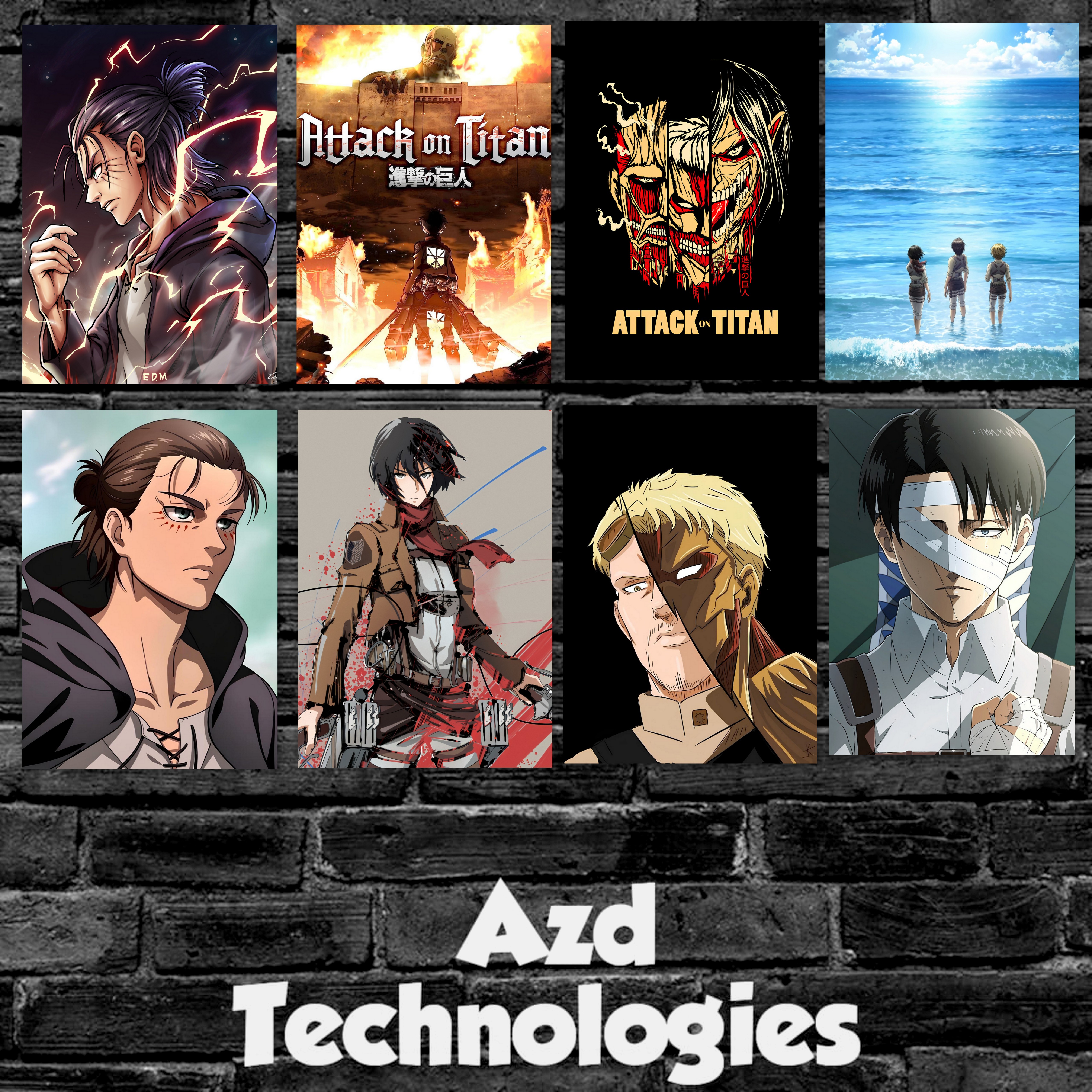 Custom Printed Anime Posters (12x9 Inch)  High-Quality HD Posters  Aesthetic Wall Decor for Anime Fans Posters Customizable Wall Art