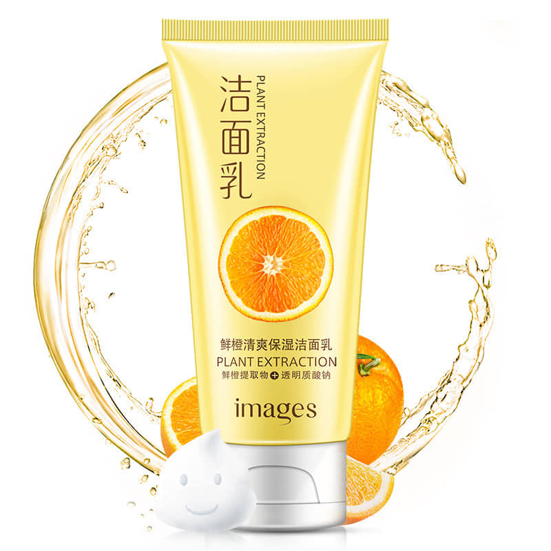 Images Plant Extract Orange Fruit Facial Cleanser Xxm61156
