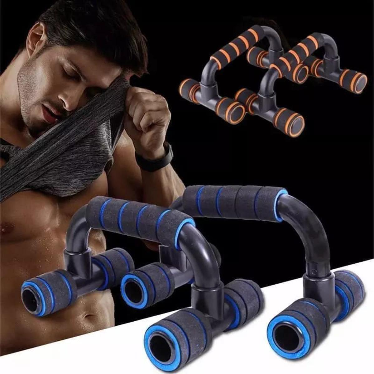 1 Pair Fitness Push Up Pushup Stands Bars Sport Gym Exercise Training Chest Bar Sponge Hand Grip Trainer for Body Building