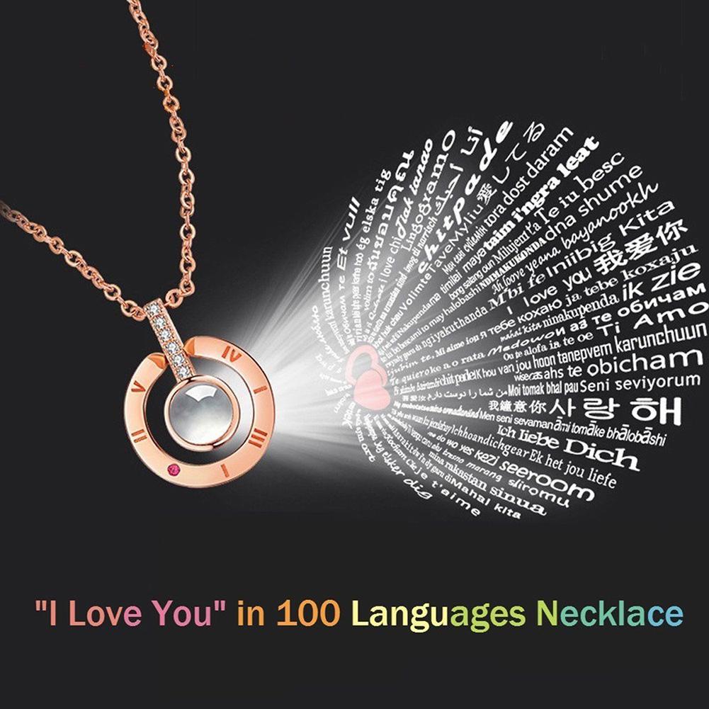 100 word i love you necklace