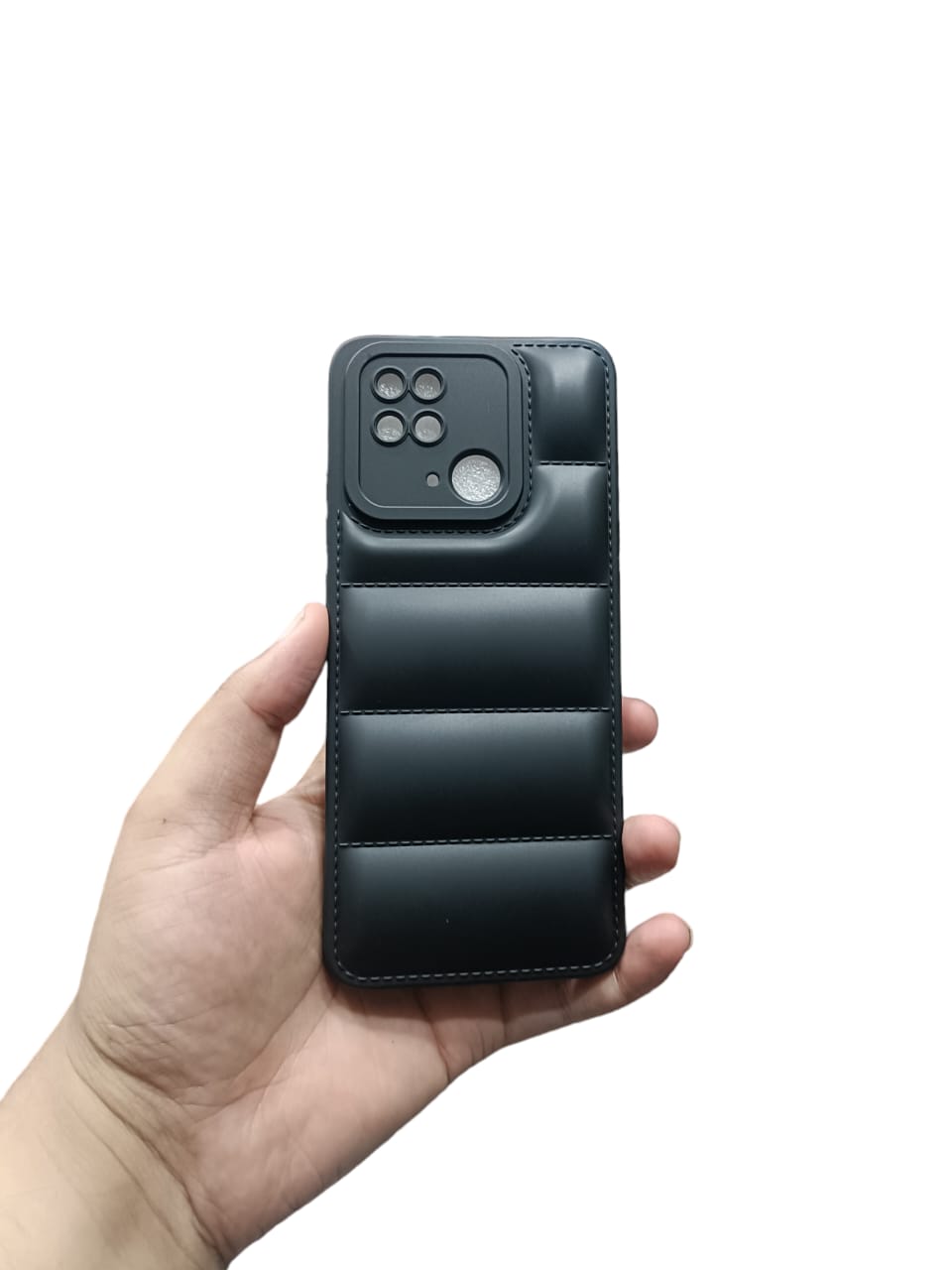 GOKEN Cover Portafoglio In Pelle PU Con Rilievo Per Xiaomi Redmi 10C 4G – Blu, Custodia Flip Con Slot Carte E Supporto - 4