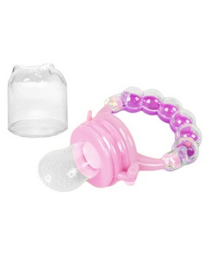 Baby Food Fruit Feeder Shake Rattle Teething Toy Teether