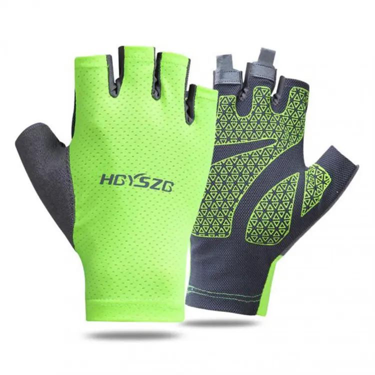 Half Finger Cycling Gloves Anti-Slip Breathable Summer MTB