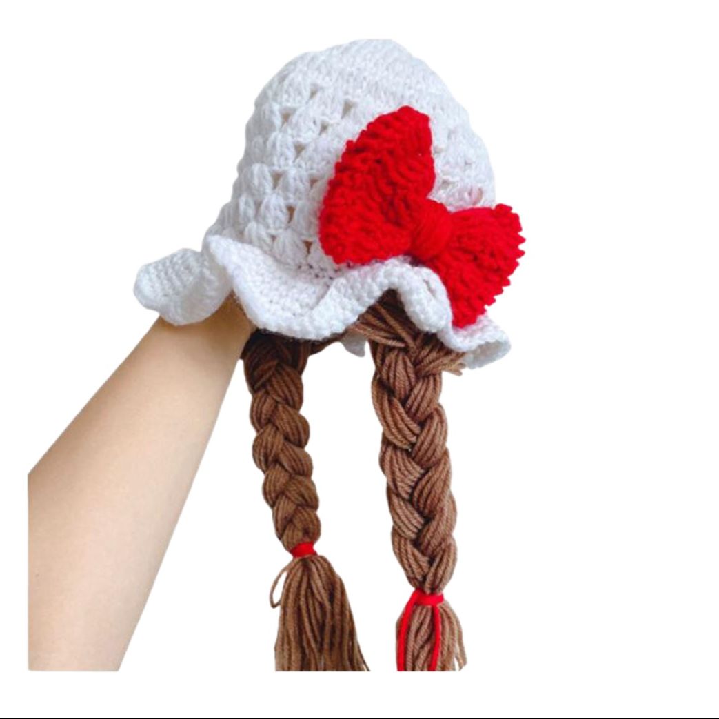 Daraz Latest Caps For Girls Cap With Hair Extension Hair Integrate