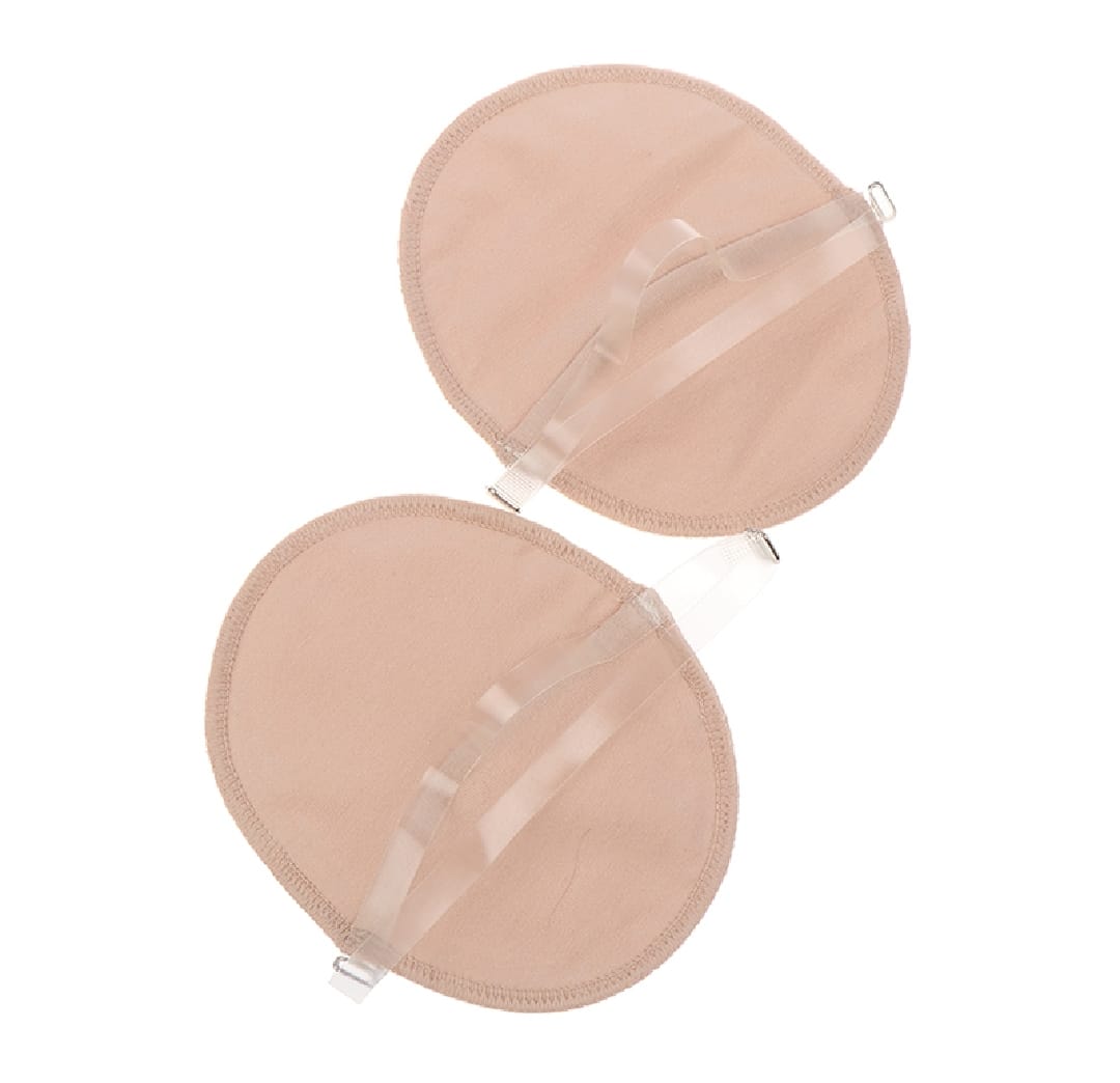 ZERI AND MERI 1Pair Underarm Sweat Shield Pad Washable Armpit Absorbing Sweat Guards Strap