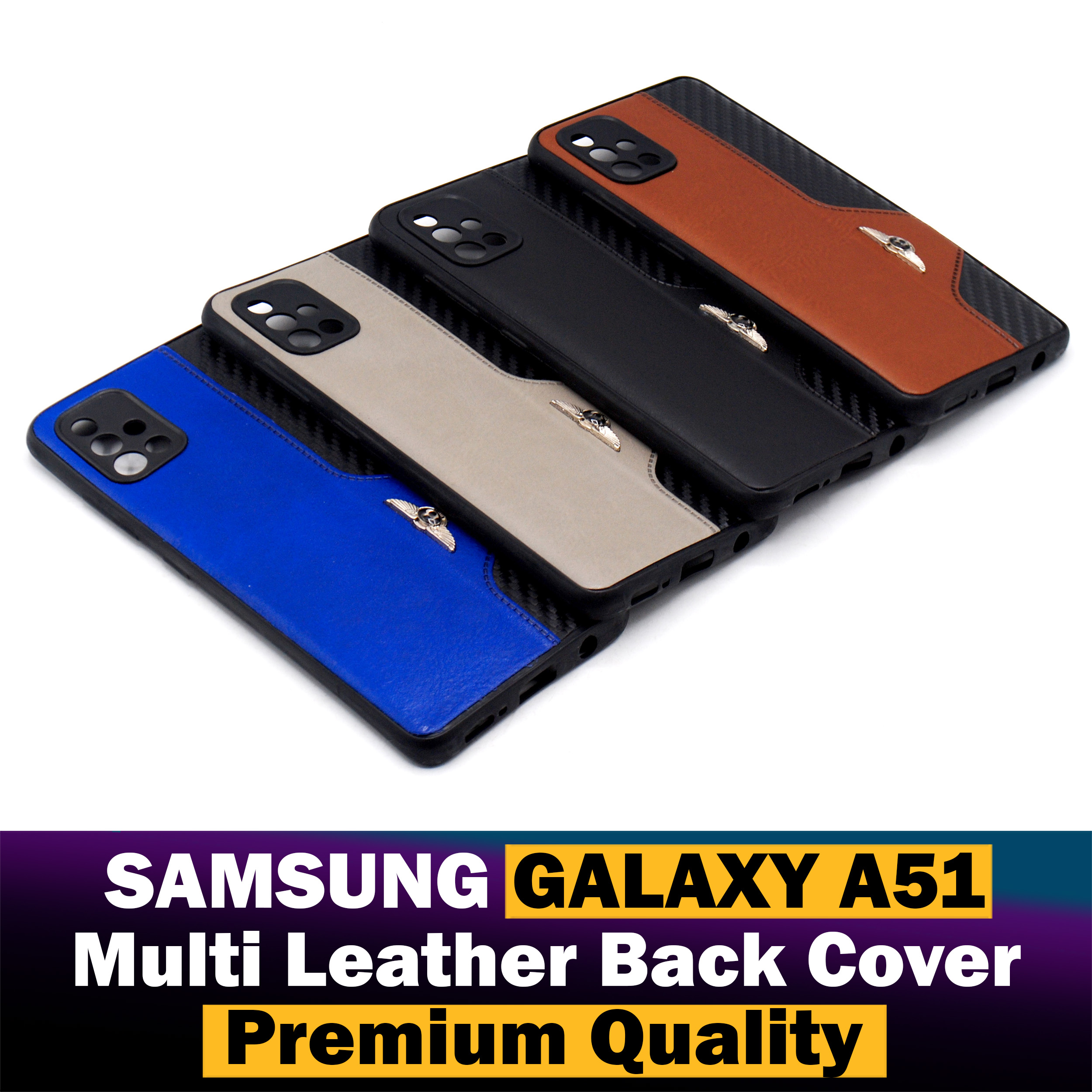 Leather Case A51 Back Cover Samsung For Samsung Galaxy A51 Calf