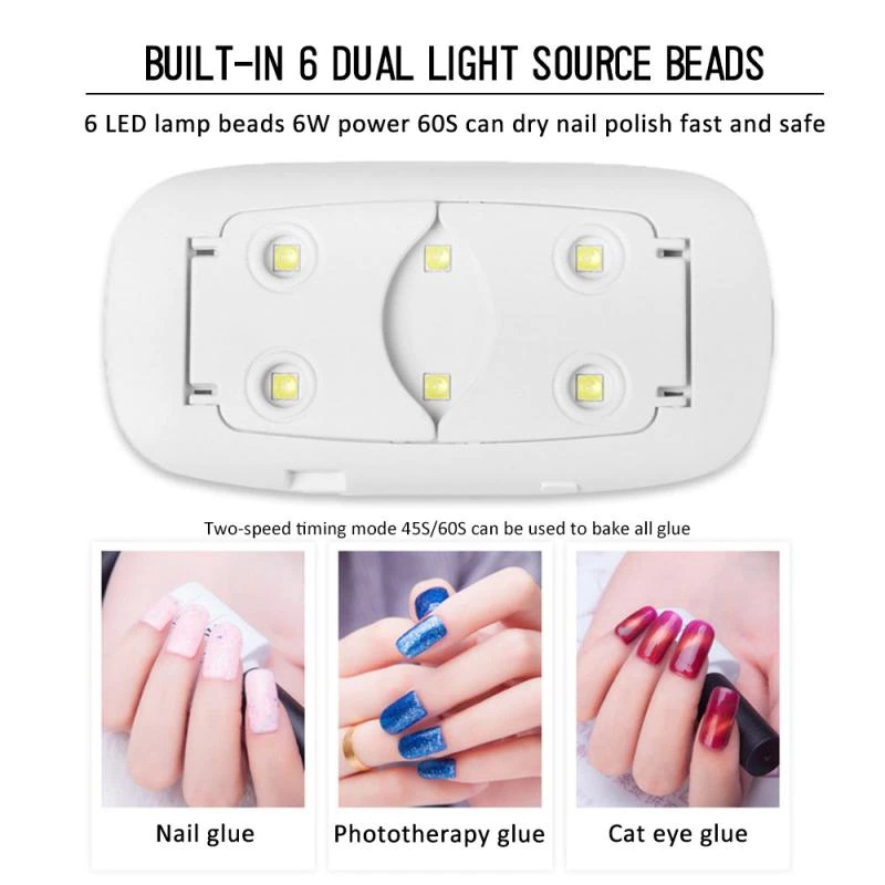 💅 SUN Mini UV LED Nail Lamp  Portable Gel Nail Dryer | Fast Curing | Professional Manicure Tool