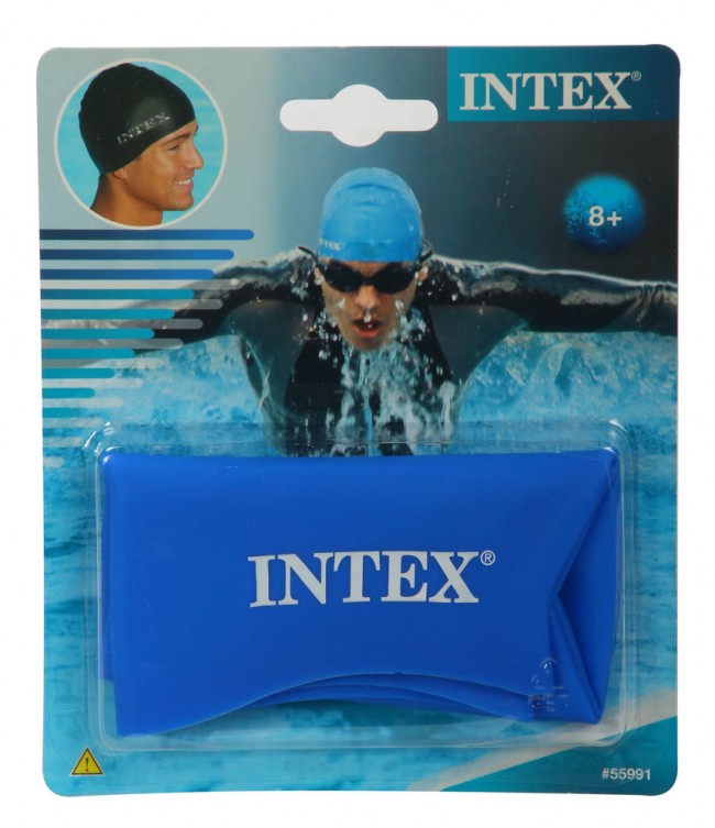 Intex 55991 Silicone Cap, White/Blue 
