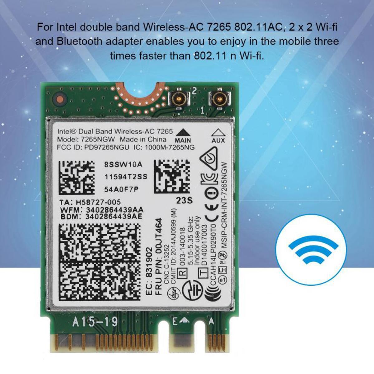 Блютуз интел. Dual Band Wireless-AC 7265. Bluetooth+Wi-Fi адаптер Intel 3165ngw. Intel Dual Band Wireless-AC 7265 Bluetooth. Intel(r) Dual Band Wireless-AC 3165.