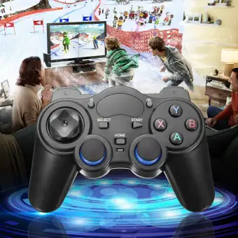 2.4 ghz wireless game controller gamepad joystick for android tv box pc