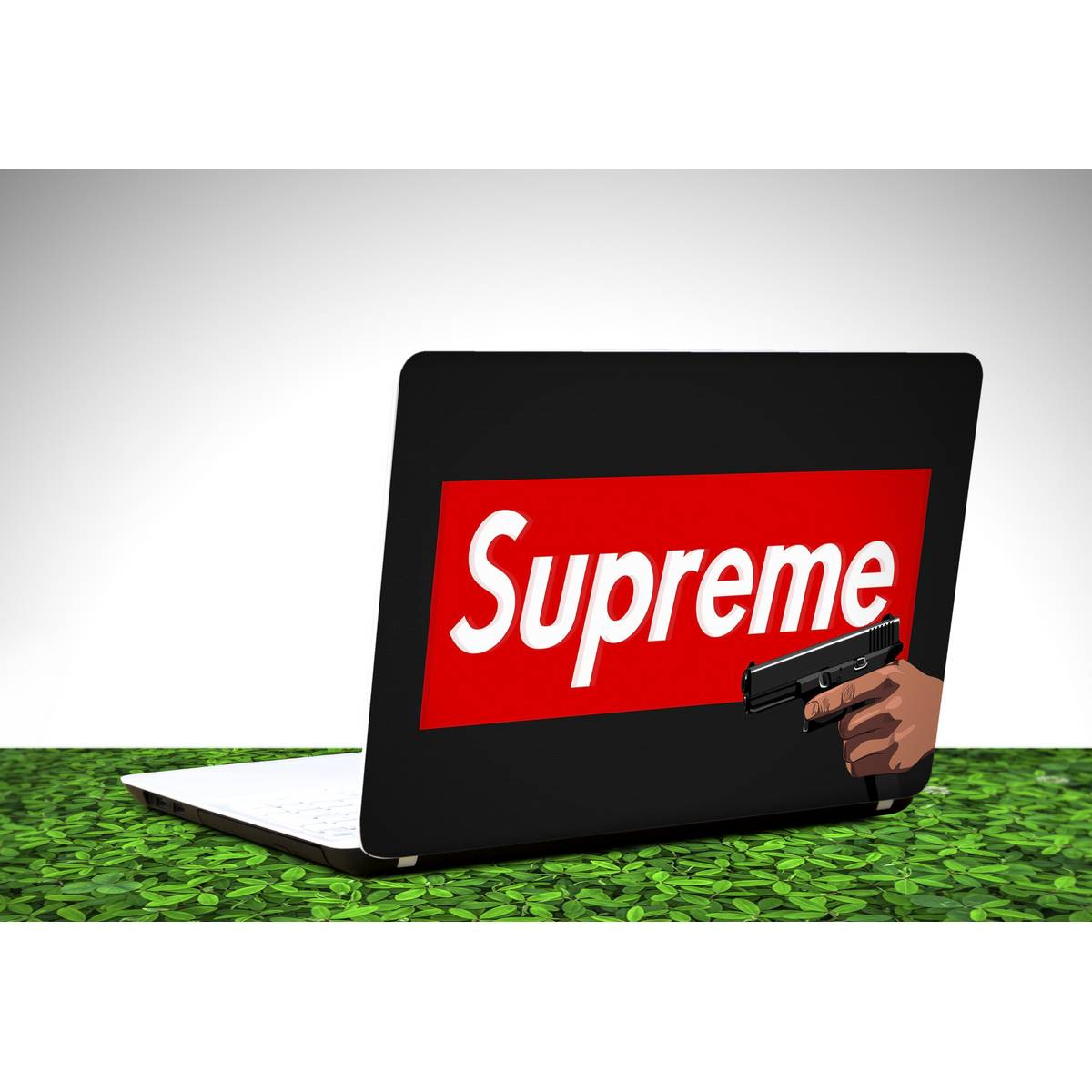 Supreme computer clearance stickers