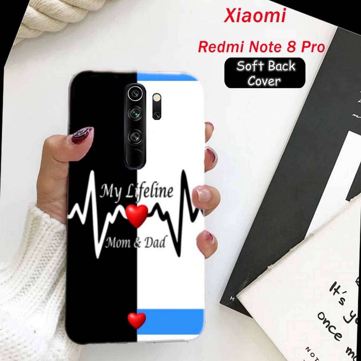 Redmi Note Mom Dad Phone Case Xiaomi Redmi Note Pro Pouch Case Mom