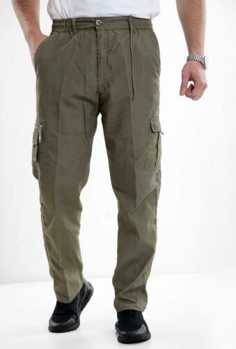 "Men's Multi-Pocket Cargo Trousers - Stay Stylish and Organized with Fashionable, Premium Quality Cargo Pants"